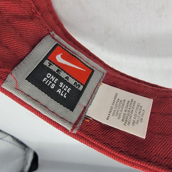 Nike Team USC Trojans Visor Red Yellow Adults Unisex Casual Football Sports - Picture 6 of 7